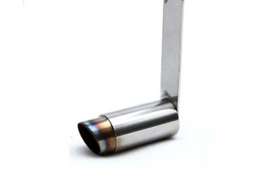 1/10 Scale EXHAUST Metal Angle TIP Titanium 10mm #ssa2LW