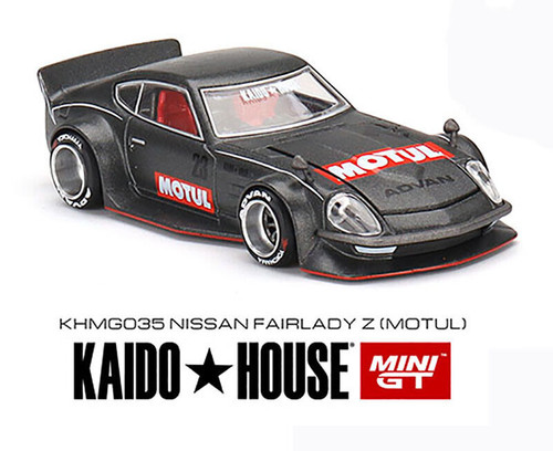 Mini GT KAIDO 1/64 DATSUN NISSAN Fairlady Z Die-Cast Model - BLACK -