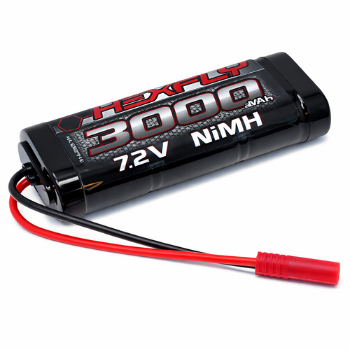 RedCat Hexfly 7.2v 3000MAH BATTERY PACK w/ Banana 4.0 Clips