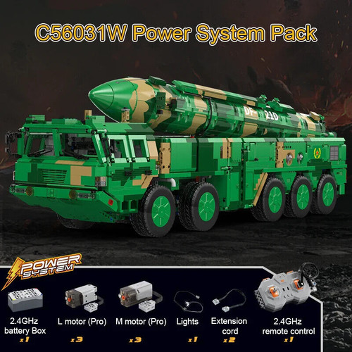 Cada RC SYSTEM For DF-21D BALLISTIC Missle Truck MOTORIZED Power System