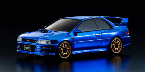 Kyosho Mini Z Body SUBARU IMPREZA STI Chrome Blue 60TH #MZP457CBL