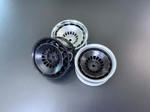 Tetsujin Wheel COMBO Bowler Silver + Chrome Lips 3/6/9 Offset (4PCS) TT-8237