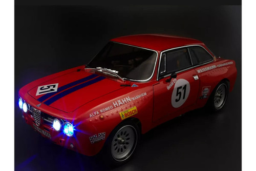 1/10 RC Car BODY ALFA ROMEO 2000 GTam 190mm -RED RACE- *FINISHED*