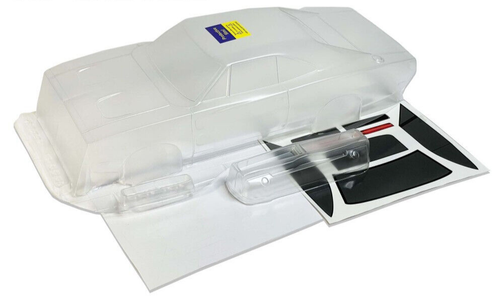 1/10 Body Shell 1969 DODGE CHARGER 200mm *Clear*