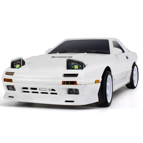 RC 1/18 DRIFT Car MAZDA RX7 FC W/ Pop Up Lights/ LED/Gyro RWD Car -RTR-