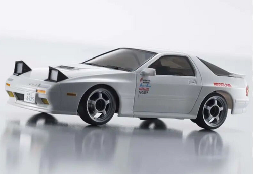 Kyosho 1/28 First MAZDA RX7 FC3S Initial D -RTR- WHITE- #66602L