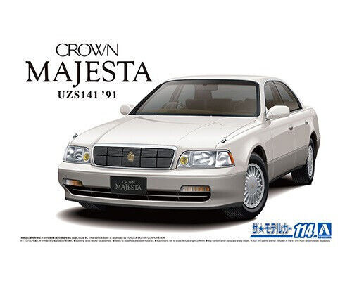 Aoshima 1/24 TOYOTA 1991 Crown Majesta Lexus LS Plastic Model Kit