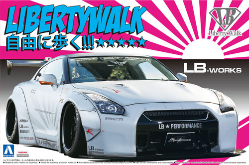 AOSHIMA - ニッサン スカイライン LBシルエット ワークス GT-R GTR カルソニック Amazon.com: Aoshima LB Works R35 GT-R Type 1.5 1:24 Scale