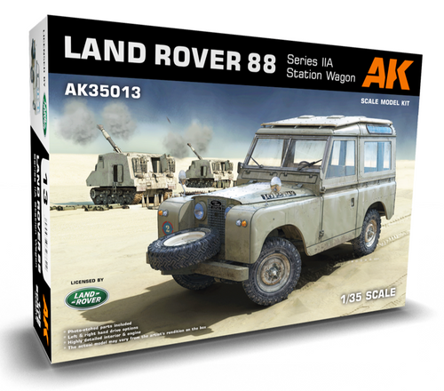 Ak 1/35 LAND ROVER 88 Series IIA Truck Model Kit #AK35013