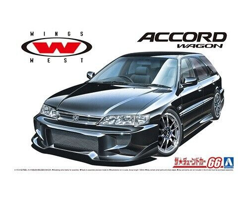 Aoshima 1/24 HONDA ACCORD Wagon 2000 CF6 VTL Plastic Model Kit