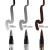 AK Interactive REAL COLORS MARKERS -CHIPPING -Set (3pcs) #RCM105