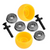 For 1/4 Losi Promoto Bike LEAN BAR WHEELS Upgrade (2PCS) #MX040 -YELLOW-