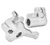 For 1/4 Losi Promoto Bike FRONT FORK AXLE LUG Metal Upgrade #MX056 -SILVER-