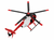 RC HELICOPTER 5 Blade HUGHES MD500 W/ Gyro 6CH 2.4ghz-RTF-*RED*