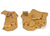 For 1/4 Losi Promoto Bike CHASSIS SIDE COVER Metal Upgrade #MX013 -GOLD-