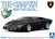 Aoshima 1/32 LAMBORGHINI COUNTACH LP400 Plastic Model Kit *BLACK*