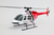 RC Helicopter MICRO BELL 206 W/ Gyro Stabilization 4CH 2.4ghz-RTF-*LAFD* RED