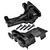 GPM For Traxxas FRONT + REAR BULKHEAD For 1/5 X MAXX 8S XRT 8S #XRT1213 -BLACK-