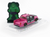 1/64 Die Cast IZUZU D-MAX 2018 Low Rider (RHD) TMCS Malaysia Show-PINK- 64B0422