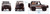 RC 1/10 TOYOTA LAND CRUISER LC71 4X4 Truck *RTR* -RED-