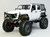 1/10 Scale JEEP WRANGLER RUBICON Hard Body Shell 4 Door WHITE