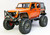 1/10 Scale JEEP WRANGLER RUBICON Hard Body Shell 4 Door ORANGE