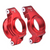GPM For Traxxas FRONT C HUBS For 1/5 X MAXX / XRT / 6S 8S #TXM019N -RED-