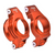 GPM For Traxxas FRONT C HUBS For 1/5 X MAXX / XRT / 6S 8S #TXM019N -ORANGE-