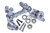 GPM For Traxxas STEERING ASSEMBLY 1/5 X MAXX 6S/8S Brushless #TXM048NA -SILVER-