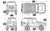 RC 1/10 TOYOTA LAND CRUISER LC76  2-Speed w/ LED - GREY -RTR-