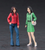 Hasegawa 1/24 FIGURES GIRLS Figure 1970's Plastic Model kit