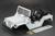 RC 1/10 Truck Body WARRIOR JEEP Shell 313MM -WHITE- #48445
