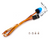RC 1/10 Flashing LED ROUND Beacon LIGHT Police EMS Roof Top *SMALL* -BLUE-