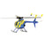 RC 1/48 Helicopter HUGHES MD500 W/ Gyro W/Optical Flow 2.4ghz -RTF- *Y/B*
