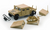 BMC 1/64 Die Cast HUMVEE 4-CT Hummer Model Truck -DESERT TAN- #64B0459