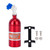 RC 1/10 Scale Nitrous Bottle NOS Nitro W/ Holder + Hose -RED-