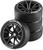 RC 1/10 DRIFT Wheels MULTI SPOKE 5MM Offset TRACTION DRIFT -WHITE- (4PC)