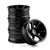 RCW 1/10 Metal DRIFT Wheels TE37 RIMS 6mm Offset LIGHTWEIGHT -BLACK-