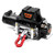 WORN RC 1/10 ELECTRIC WINCH W/ CONTROLLER Metal Gear -BLACK-