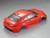 RC 1/10 RC Body Shell LEXUS RCF w/ Light Buckets-RED ORANGE- #48649