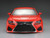 RC 1/10 RC Body Shell LEXUS RCF w/ Light Buckets-RED ORANGE- #48649