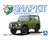 Aoshima 1/32 SUZUKI JIMNY JA11 W/ Custom Wheels Snap Model Kit -OLIVE GREEN-