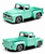 Majorette 1/64 1956 FORD F100 PICK UP TRUCK -GREEN-