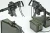 TomyTec Little Armory 1/12 MACHINE GUN M134 Defensive Config Model Kit #LD052