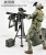 TomyTec Little Armory 1/12 MACHINE GUN M134 Defensive Config Model Kit #LD052