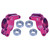 GPM For ARRMA 1/18 REAR HUB Large Bearing -Granite-Grom-Mega #MGG022 -PURPLE-