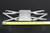 For Axial Wraith Metal SKID PLATE + Front & Rear Trailing Arms -SILVER-