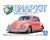 Aoshima 1/32 VW BUG Volkswagen Beetle Snap Model Kit -PINK-