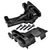 GPM For Traxxas FRONT + REAR BULKHEAD For 1/5 X MAXX 8S XRT 8S #XRT1213 -BLACK-