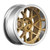 RC Wheels SET Adjustable Offset 2/4/6/8mm -14 SPOKE BRONZE W/ CHROME LIP (4 pcs)